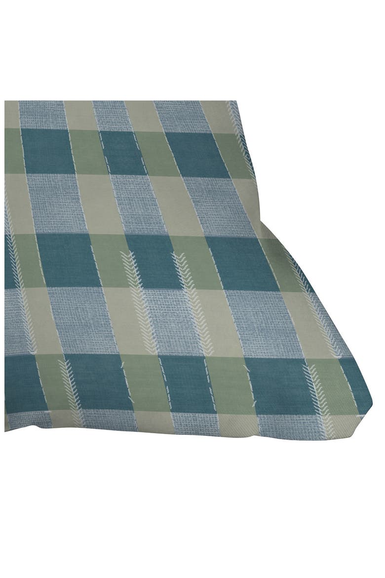 Marta Barragan Camarasa Country Plaid Accent Pillow, Alternate, color, BLUE