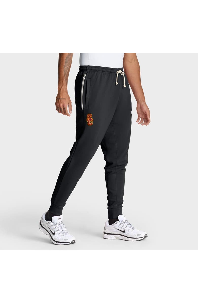 Nike Men's Nike Black USC Trojans 2025 Sideline Standard Issue Dri-FIT Taper Pants, Main, color, 