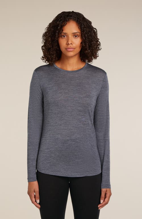 Icebreaker 125 Cool-lite Long Sleeve T-shirt In Orange