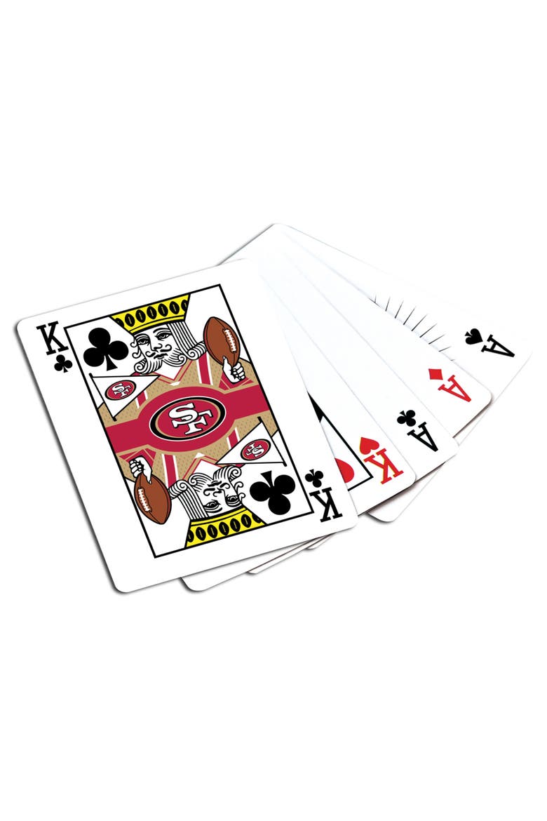 San Francisco 49ers 300 Piece Poker Set, Alternate, color, Multicolor