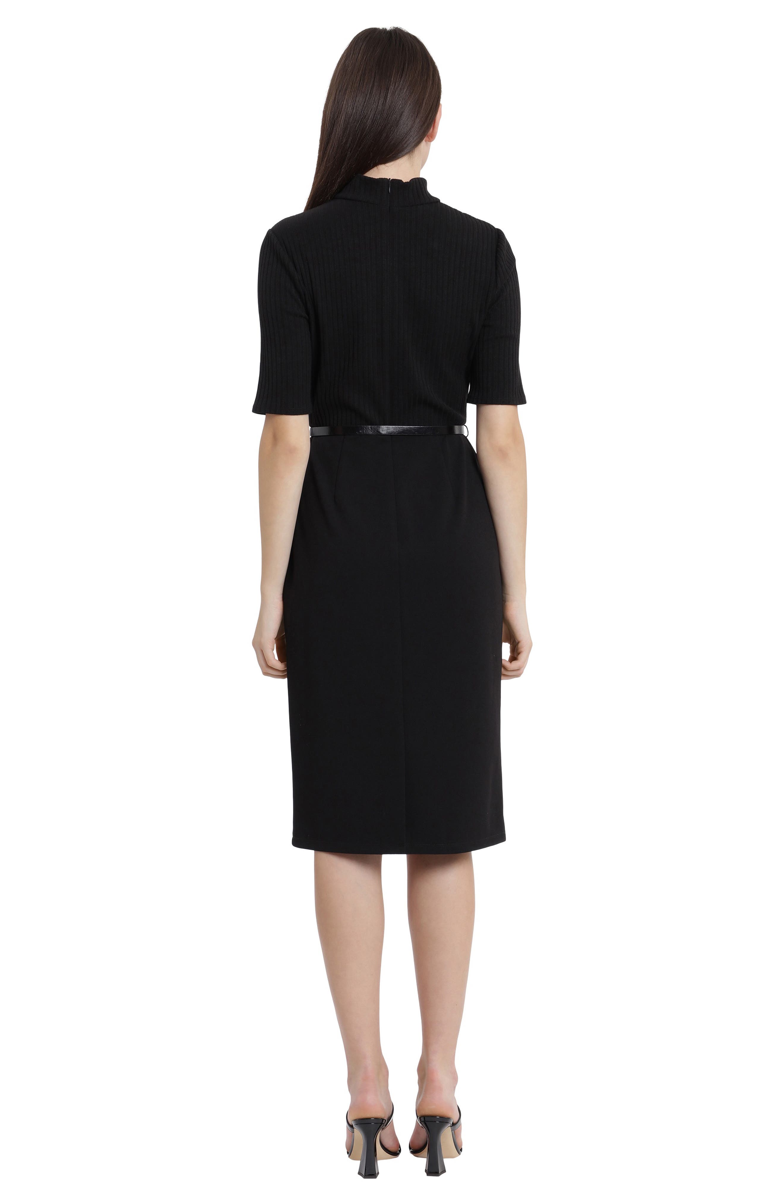 Maggy London Mixed Media Sheath Dress (Women) | Nordstromrack