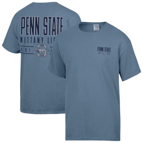 Men's ComfortWash  Blue Penn State Nittany Lions Big Name T-Shirt