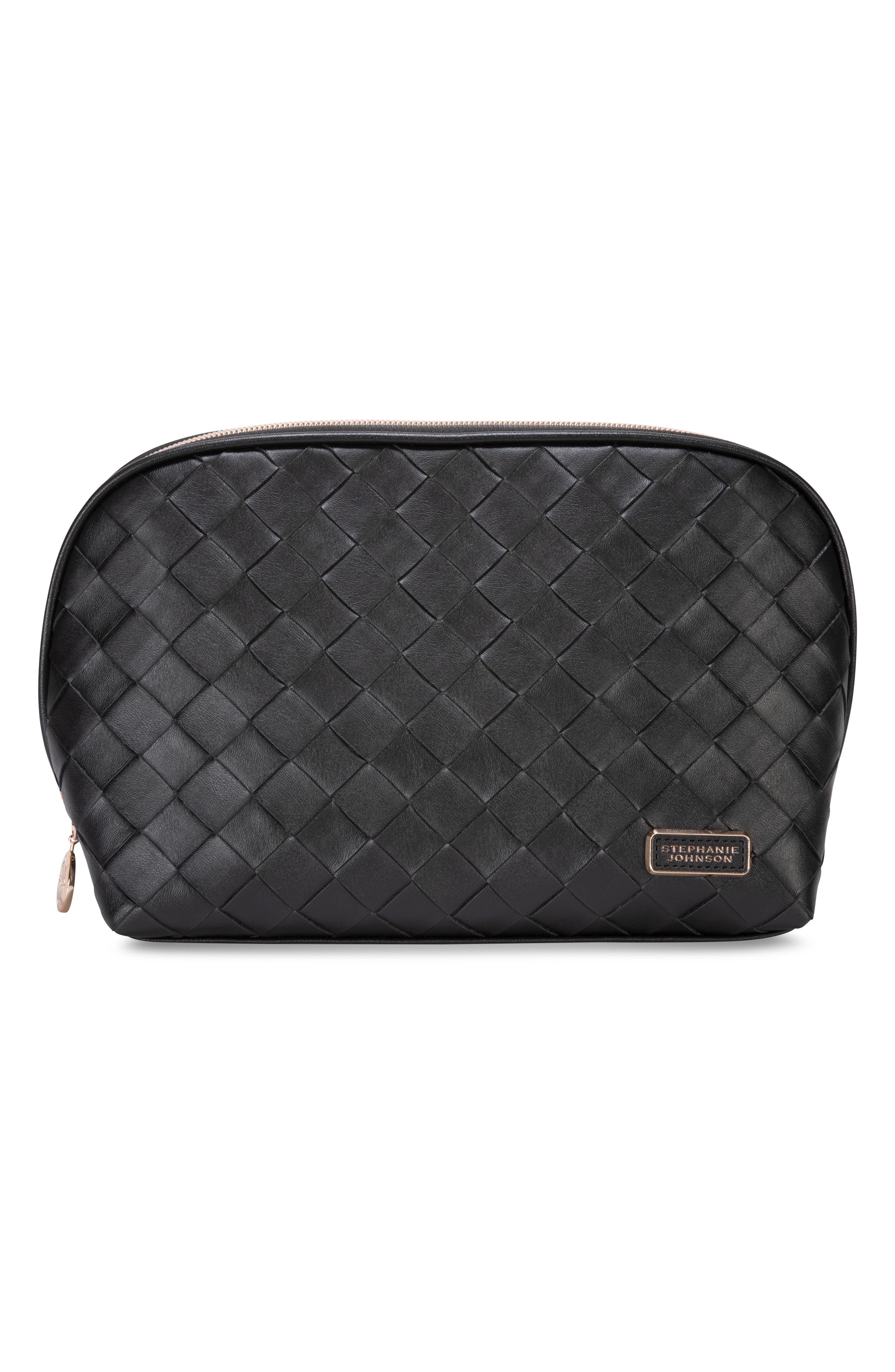 Stephanie Johnson Paros Coconut Lola Makeup Bag In Black