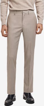 MANGO Paris Slim Fit Suit Pants