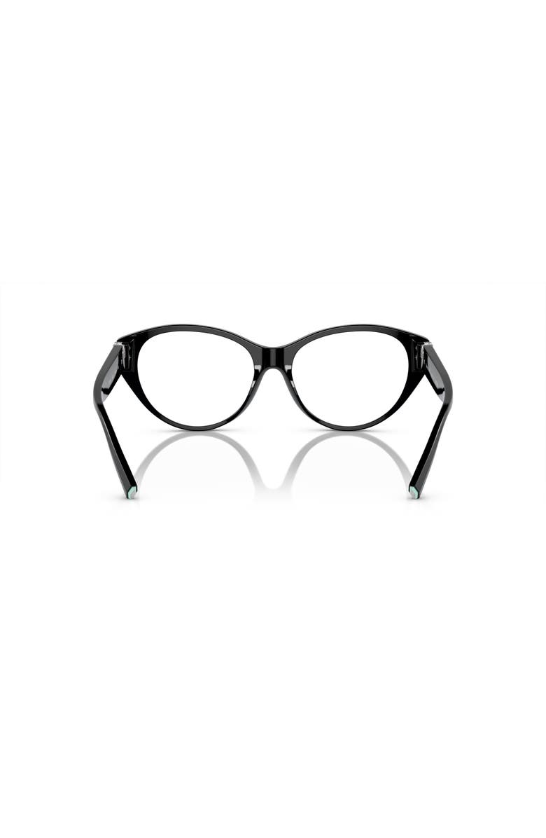 Tiffany & Co. 55mm Phantos optical glasses, Alternate, color, Black