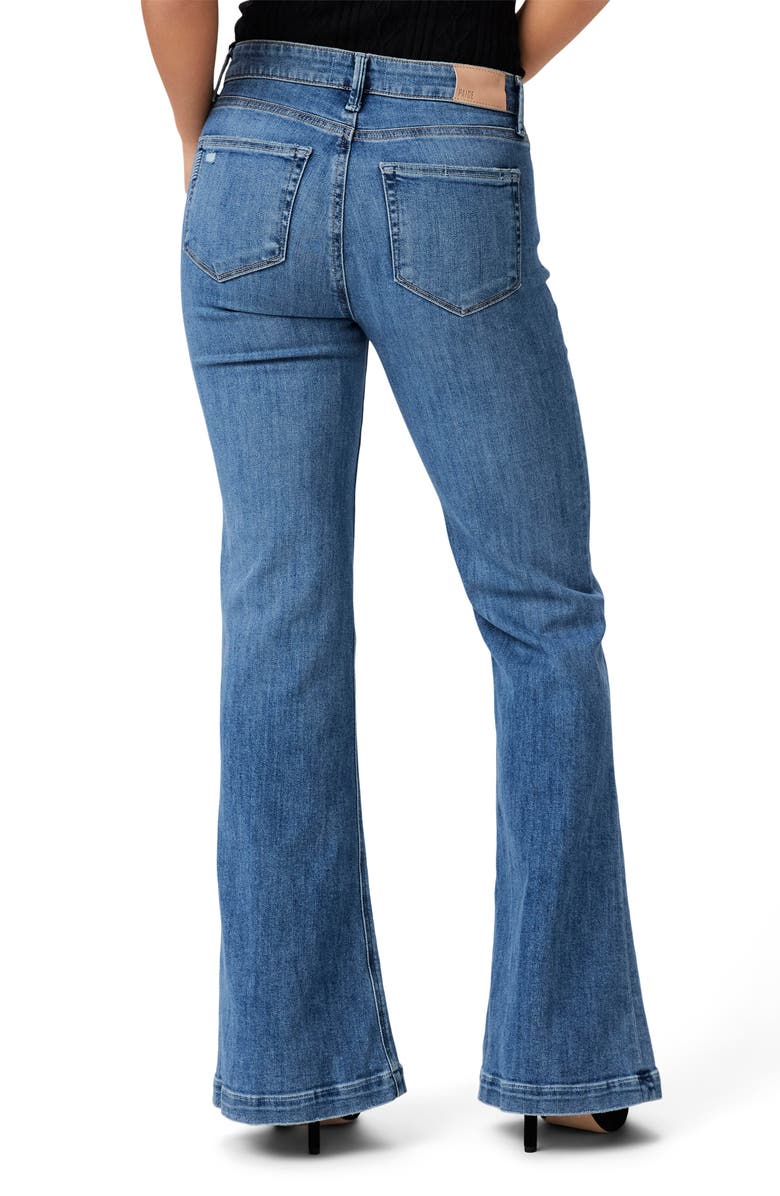 PAIGE Genevieve High Waist Flare Jeans, Alternate, color, 