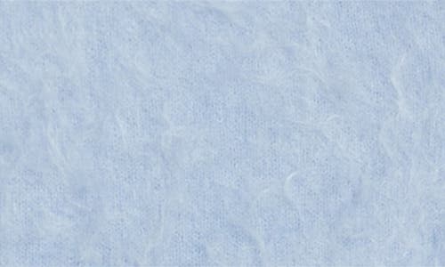 Margaret O'leary Brushed Cashmere Cardigan In Blue
