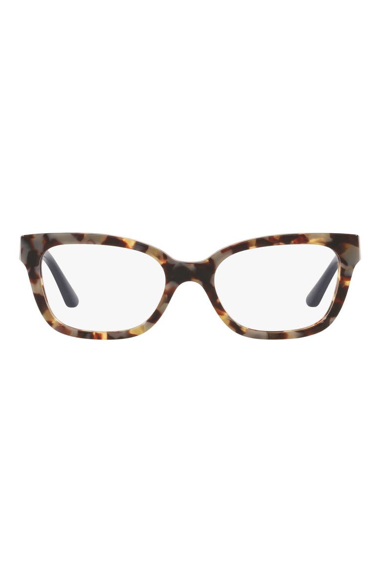 52mm Square Optical Glasses, Main, color, TORT