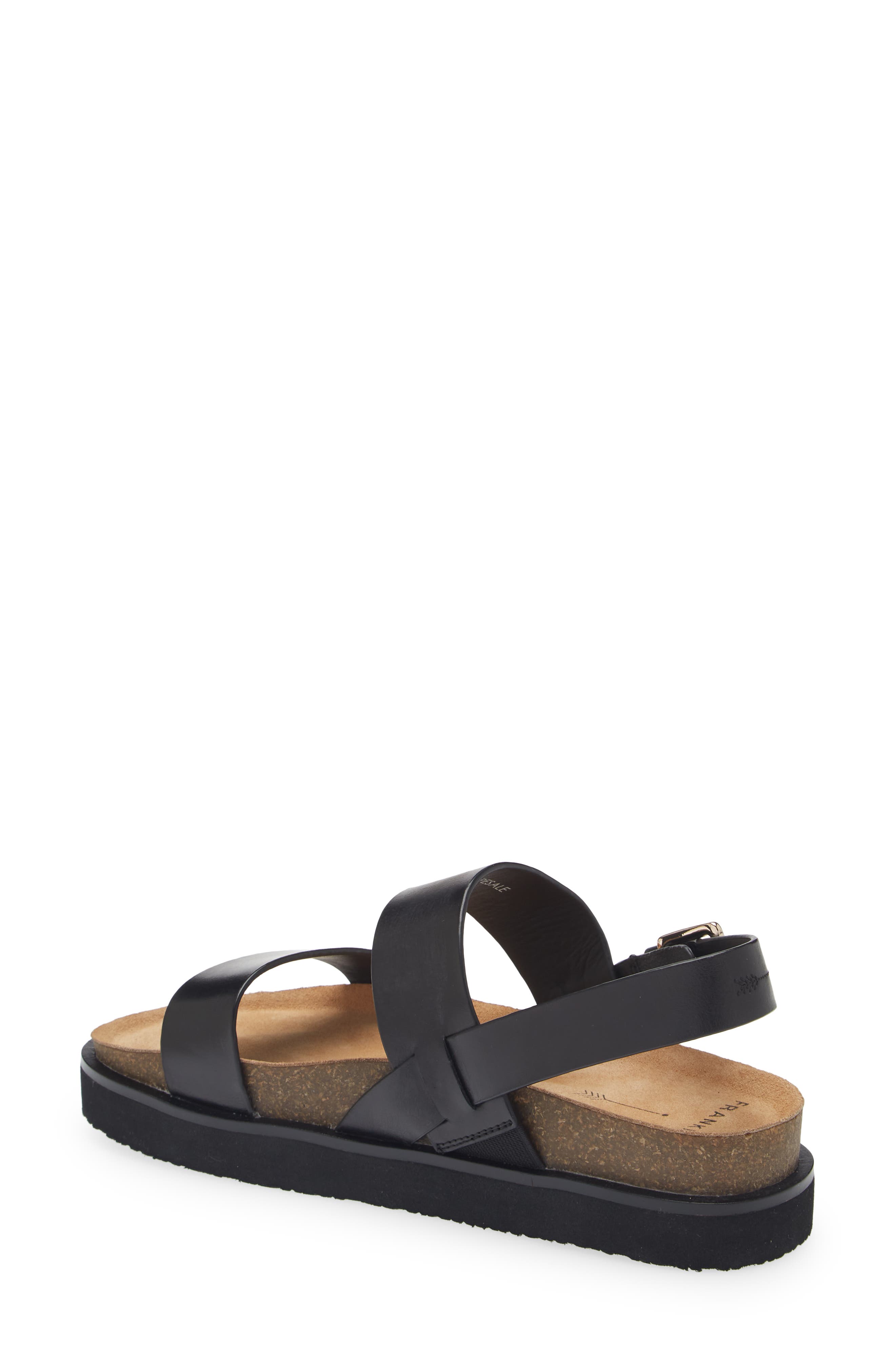 FRANKIE4 Hunter Slingback Sandal, Alternate, color, Black