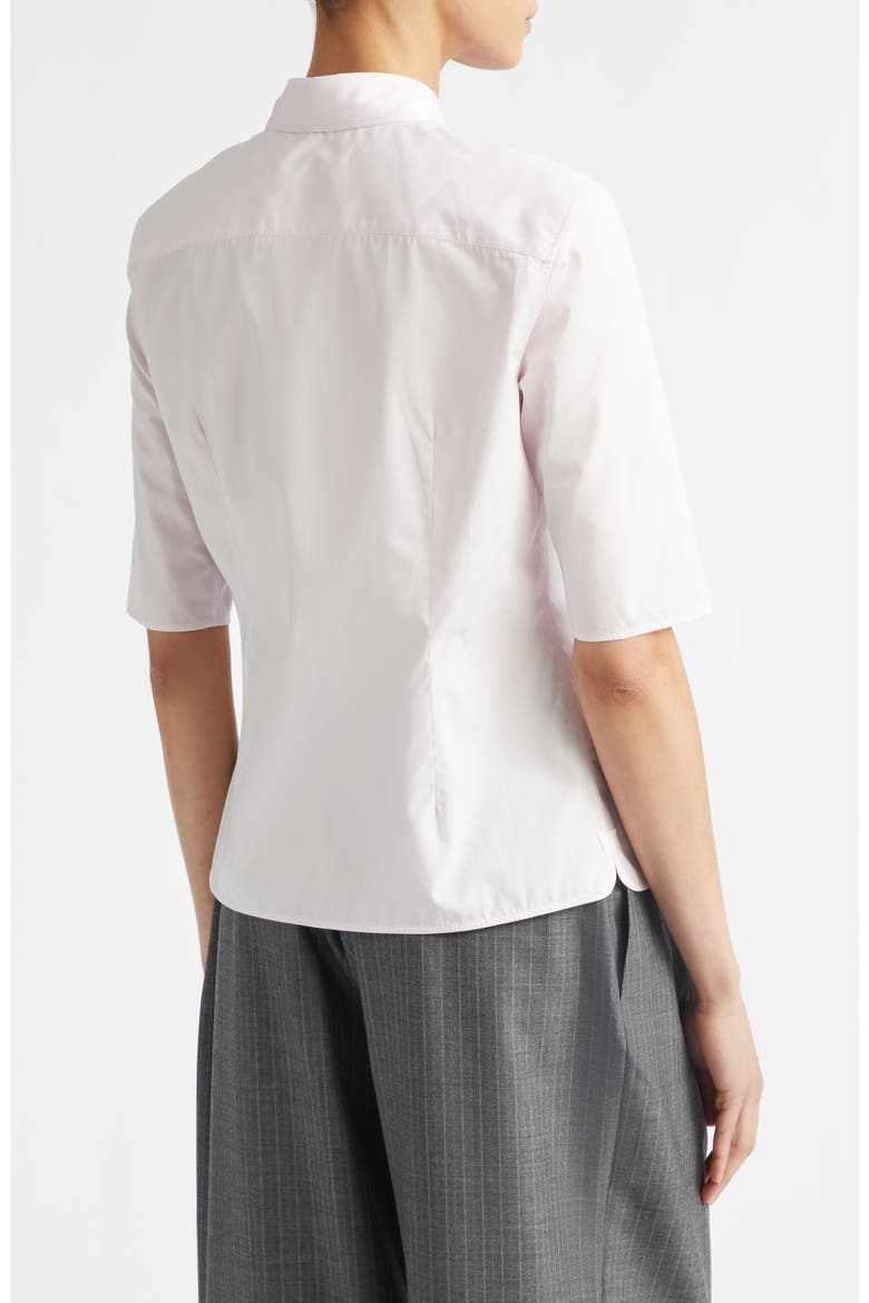 Slim Fit Short Sleeve Button-Up Shirt, Alternate, color, ROSE