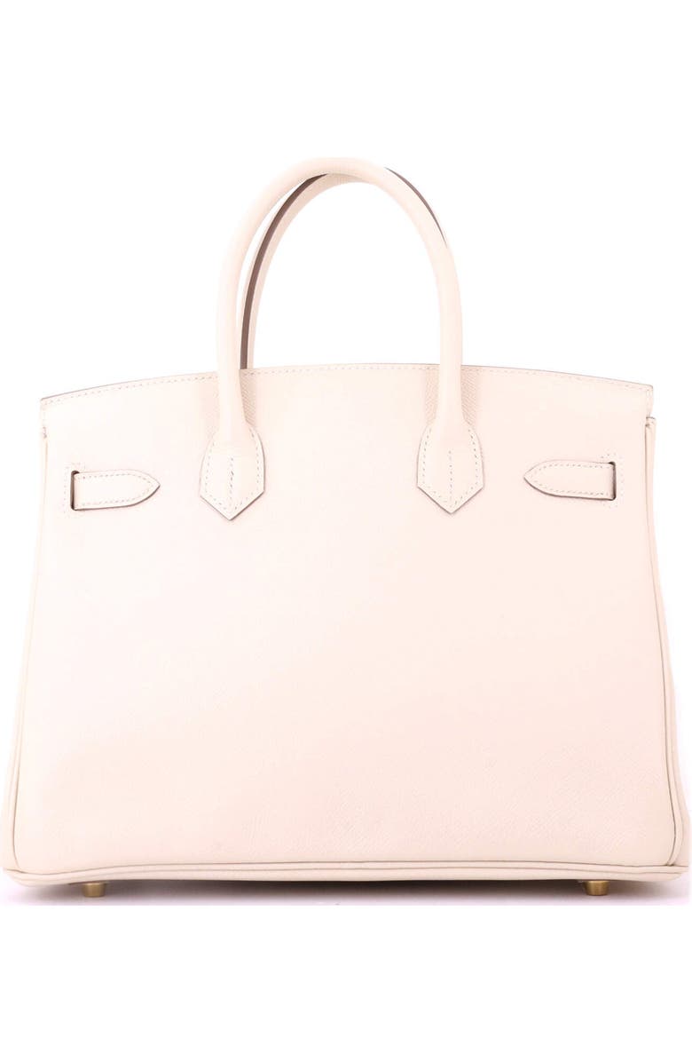 Pre-Owned Hermes Birkin Handbag Light Epsom with Gold Hardware 30, Alternate, color, Craie