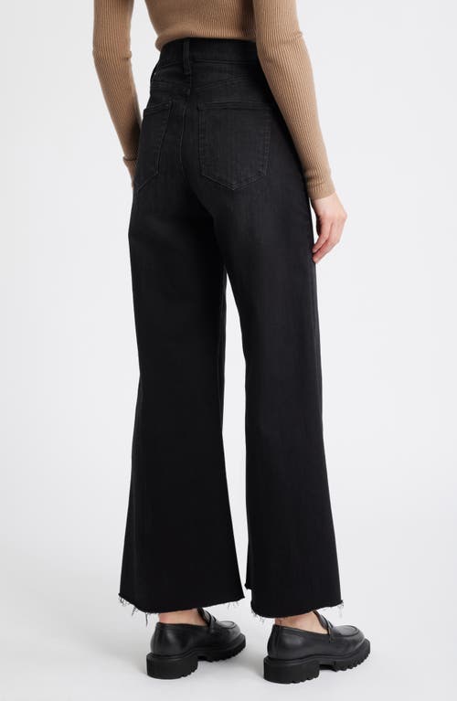Frame Le Palazzo Cropped Jeans In Tilt Raw After