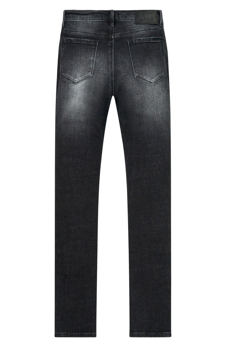 RtA Bryant Skinny Jeans, Alternate, color, Distressed Grey