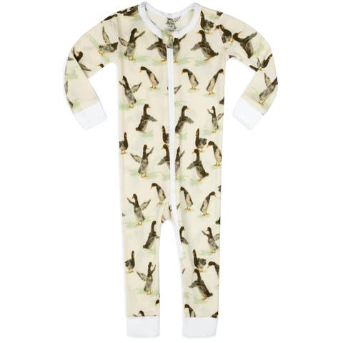 Organic Cotton Zipper Pajama (Baby)
