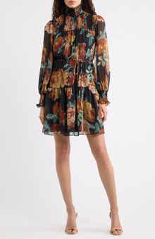 Floral Long Sleeve Dress