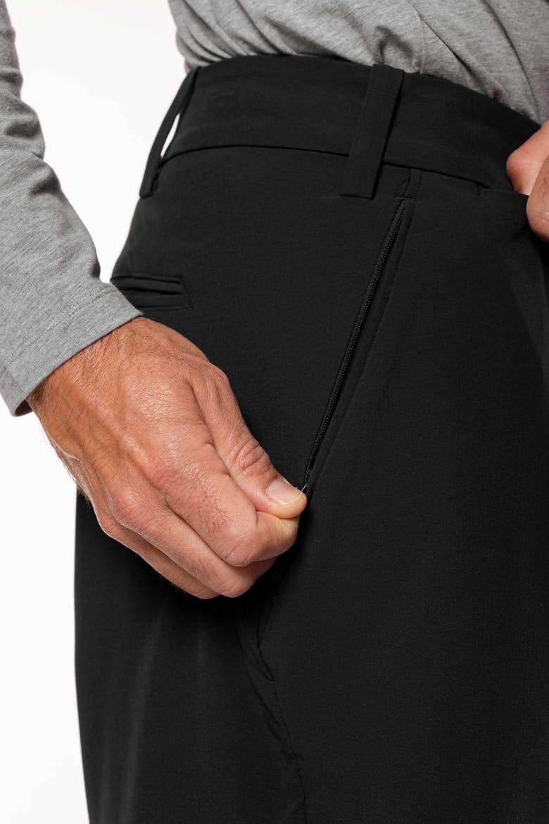 Men's Trek Hybrid Shorts, UPF 50+ Sun Protection, Alternate, color, Black