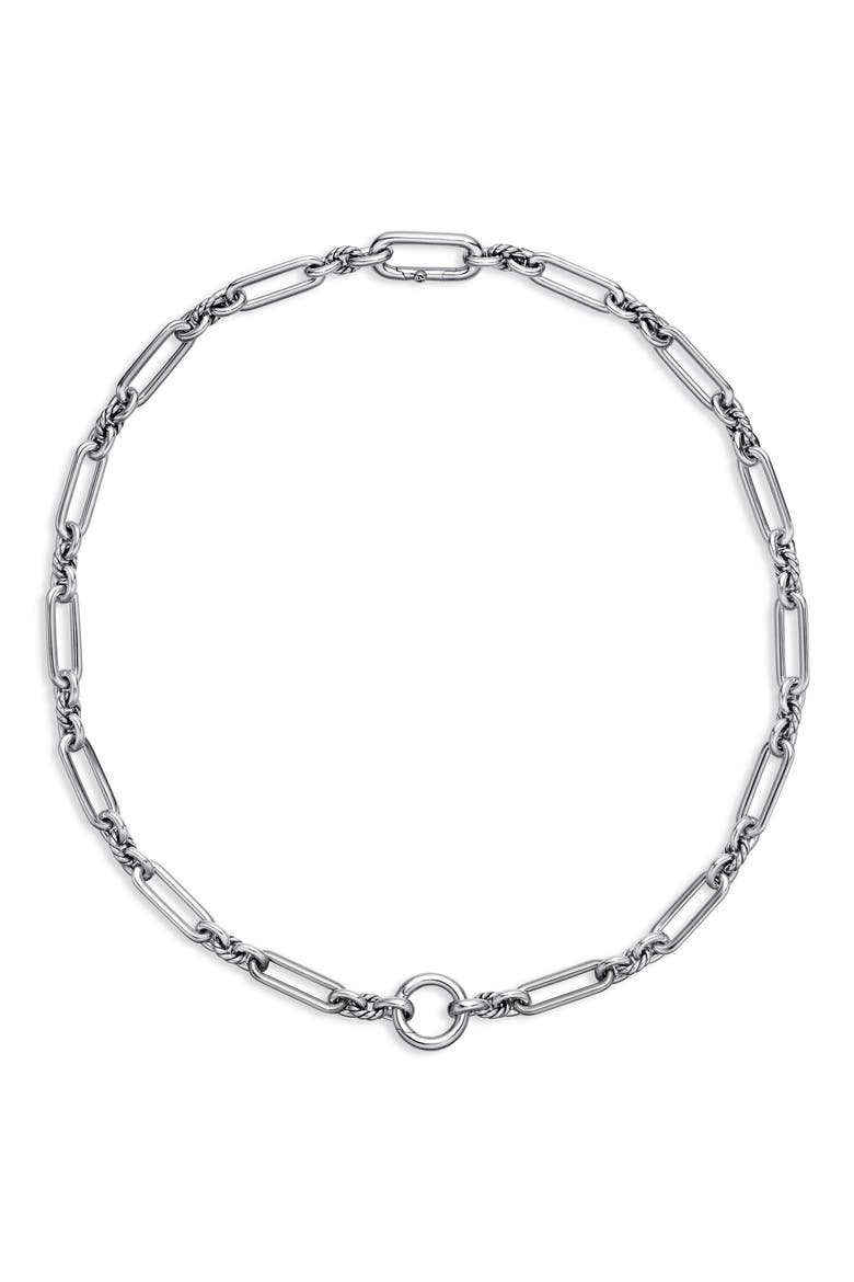 Lexington Chain Necklace, Alternate, color, SILVER