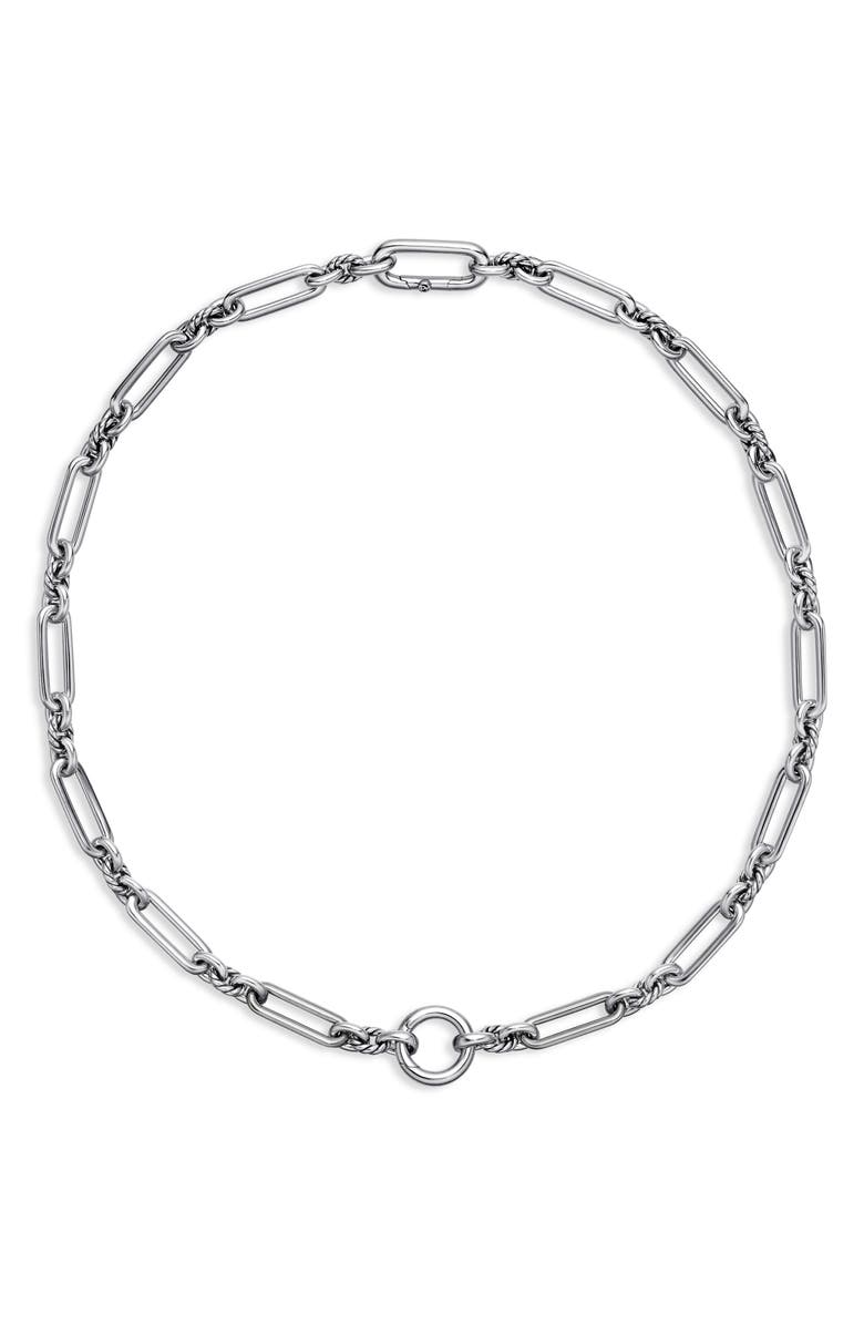 David Yurman Lexington Chain Necklace, Alternate, color, Silver