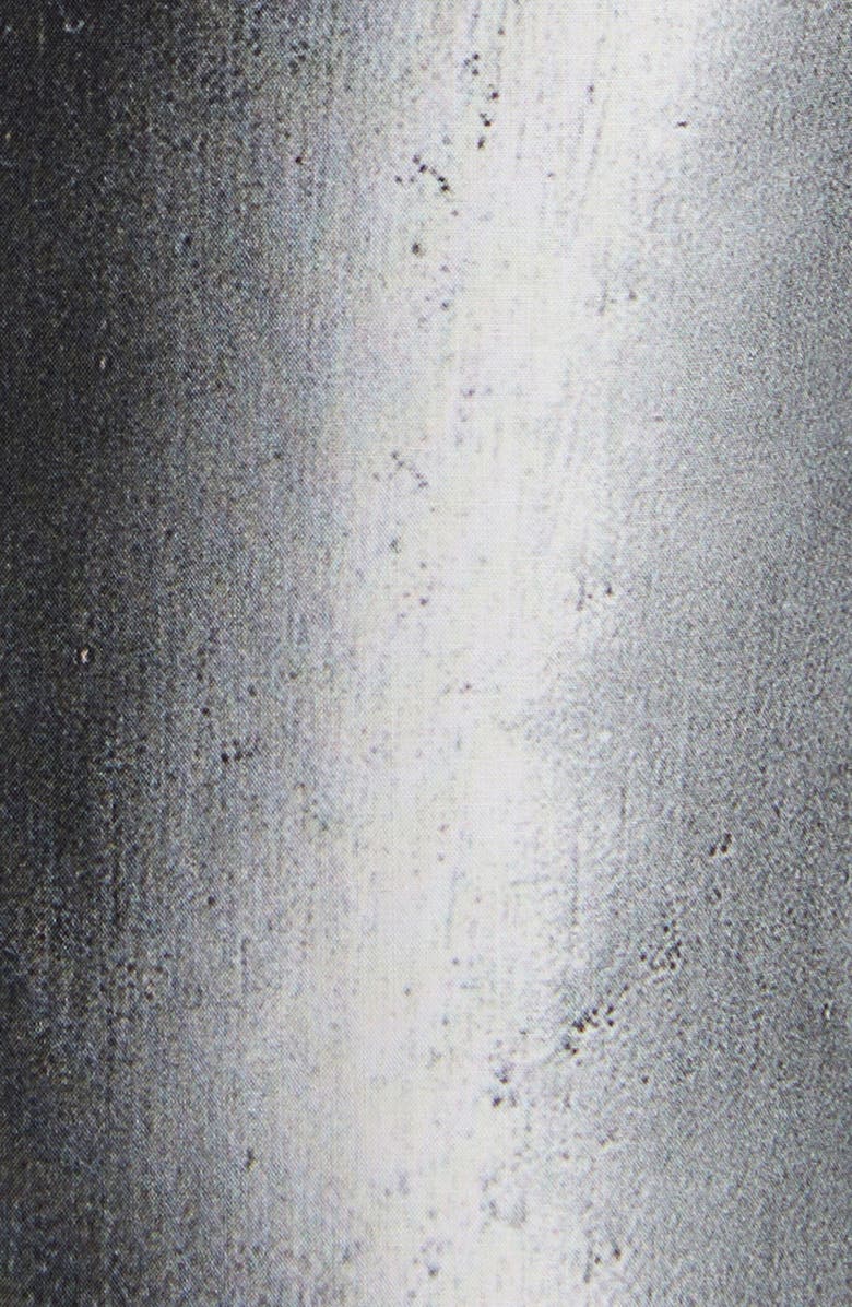 McQueen Armour Trompe l'Oeil Button-Up Shirt, Alternate, color, Steel