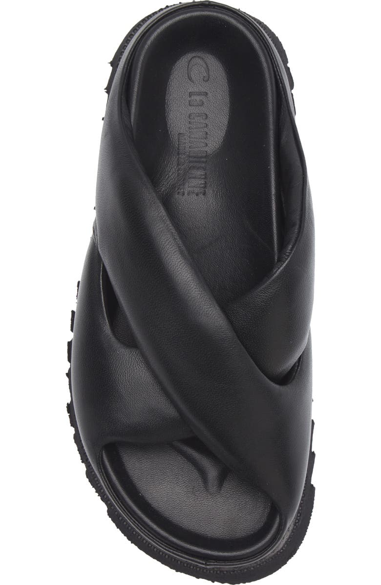 La Canadienne Brittney Slide Sandal, Alternate, color, Black