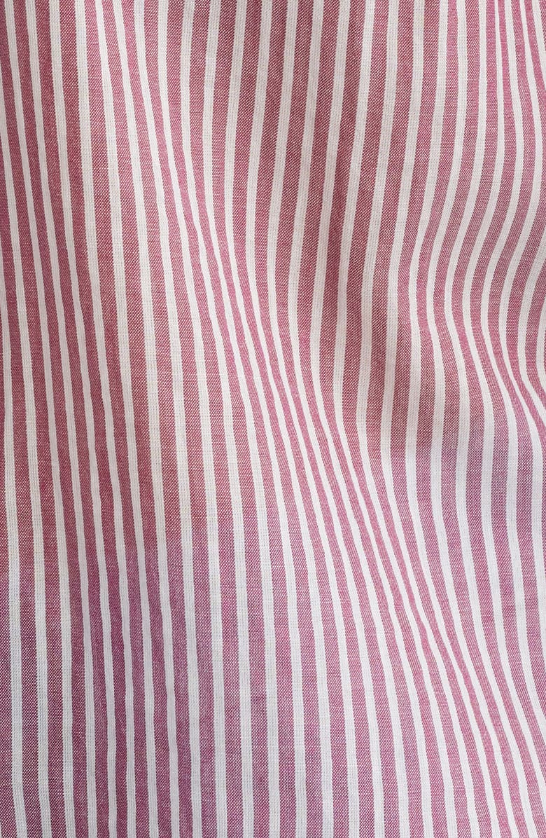 Cloth & Stone Stripe Button-Up Shirt, Alternate, color, Spiced Wine