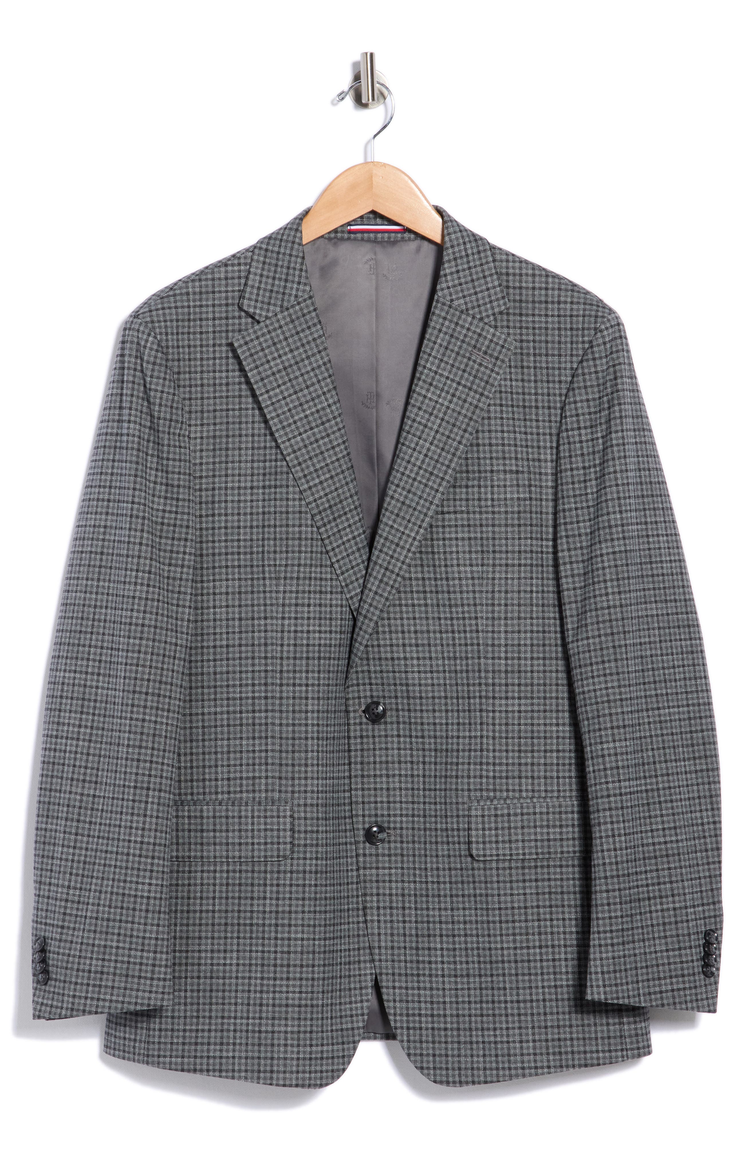 Two-Button Notch Lapel Sport Coat