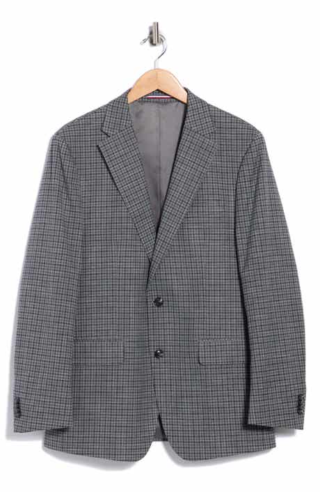 Two-Button Notch Lapel Sport Coat