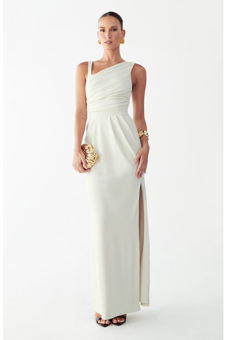 Celina Maxi Dress, Main, color, Off White