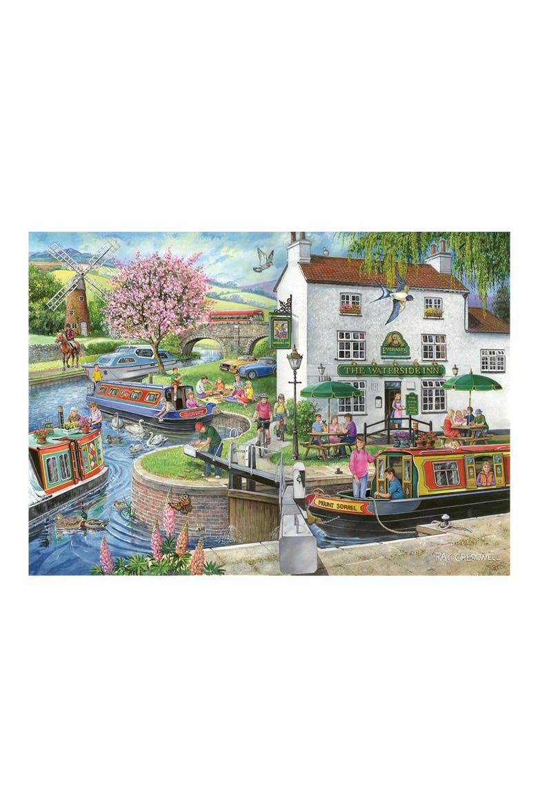 No. 6 By the Canal 1,000-Piece Jigsaw Puzzle, Alternate, color, NONE