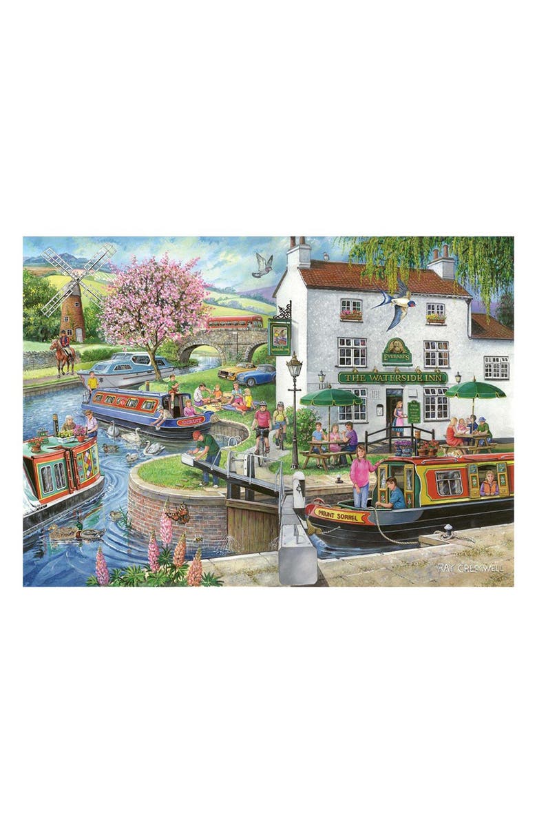 The House of Puzzles No. 6 By the Canal 1,000-Piece Jigsaw Puzzle, Alternate, color, 