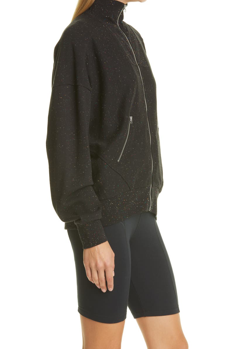 rag & bone City Zip Organic Cotton Fleece Jacket, Alternate, color, 