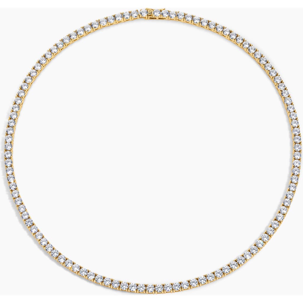 Electric Picks Richie Tennis Necklace In Gold