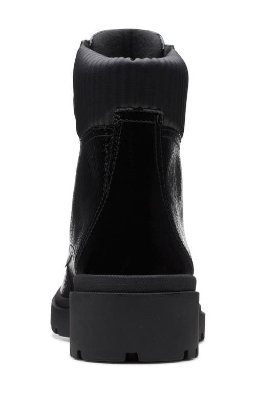 Clarks Calla Zip In Black Synthetic In Multi