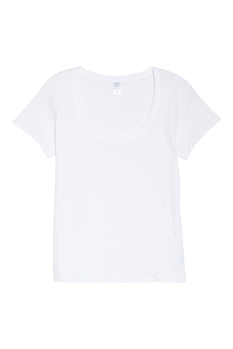 Organic Cotton T-Shirt, Alternate, color, EARTH WHITE