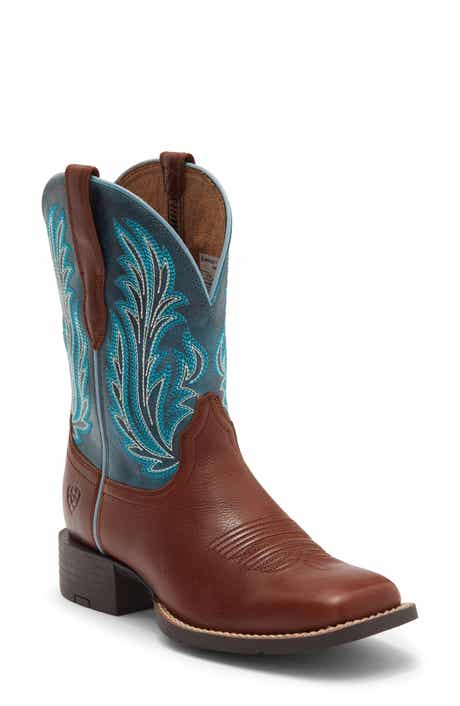 Round Up Filly Wide Square Toe Western Boot