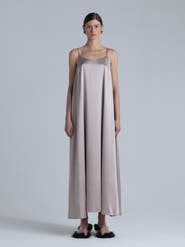Alas Aphrodite Sleeveless Silk Maxi Dress