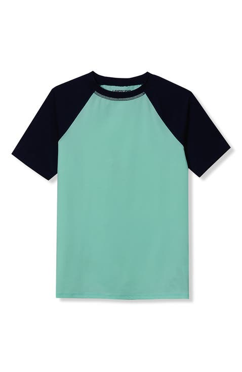 Boys Short Sleeve UPF 50 Sun Protection Rash Guard