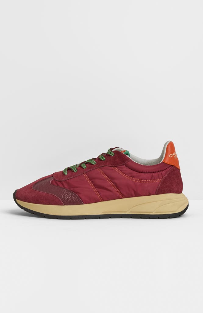Sawyer Sneaker, Alternate, color, Merlot