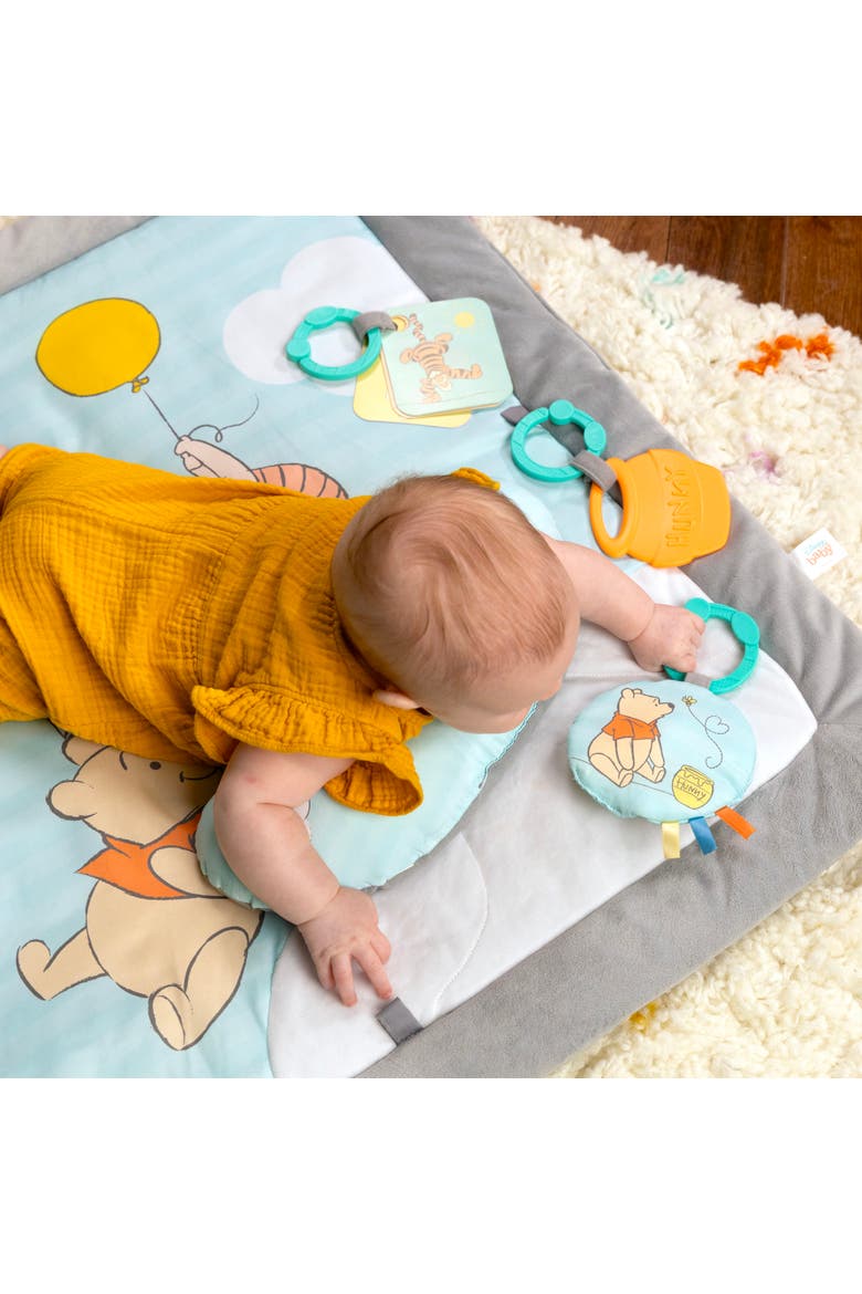 Disney Baby WINNIE THE POOH Once Upon a Tummy Time Activity Gym, Alternate, color, MULTICOLORED