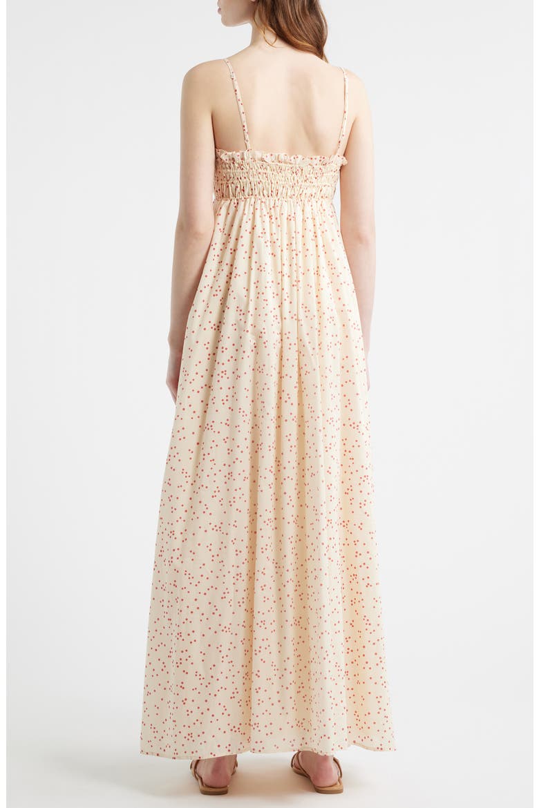 Presa Dot Sweetheart Neck Maxi Dress, Alternate, color, LINNEA DOT PANNA