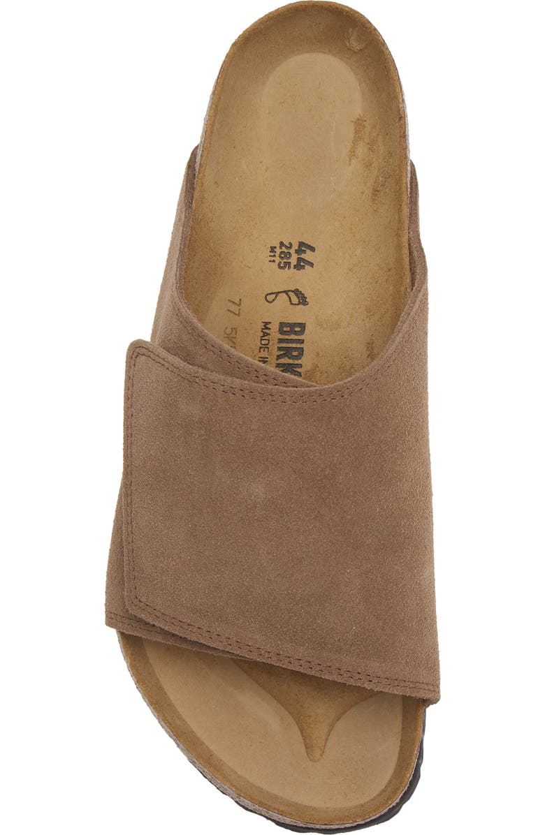 Birkenstock Solana Slide Sandal, Alternate, color, Dark Tea