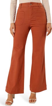 Petal & Pup Nico Patch Pocket Super High Waist Wide Leg Jeans