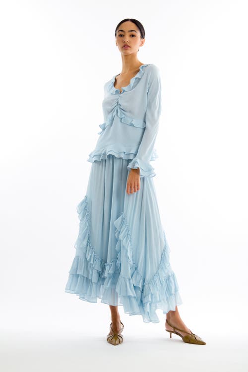 Secret Mission Sander Blouse In Animal Print