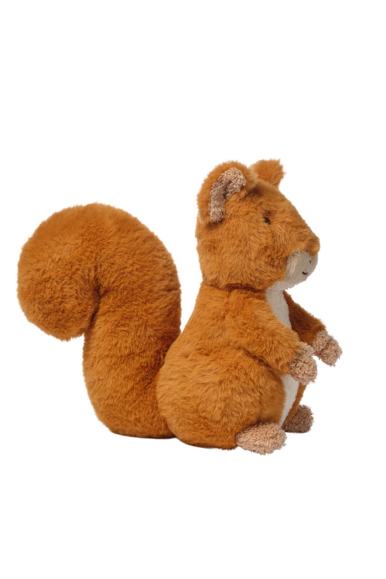 Soft Plush Brown Squirrel Stuffed Animal Toy - Chester, Alternate, color, Brown