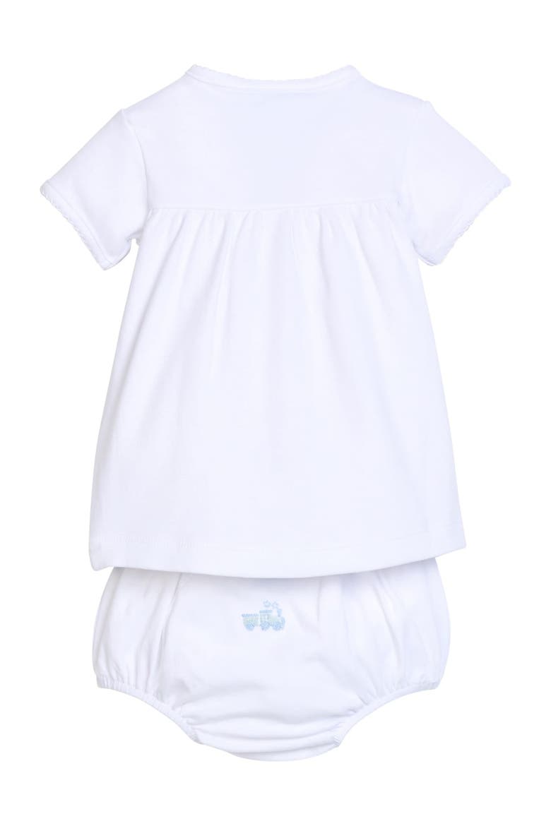 Pinpoint Layette Knit Set, Alternate, color, Train