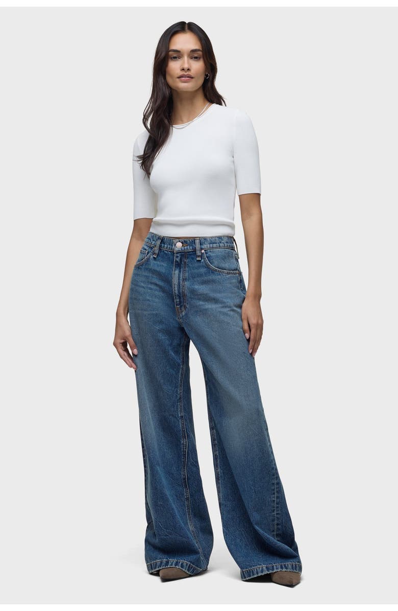 Hudson Jeans Jodie Loose Fit Wide Leg, Alternate, color, Polaris