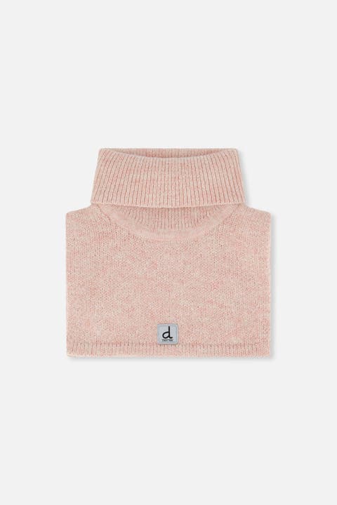 Knit Fleece Foldover Turtle Neckwarmer