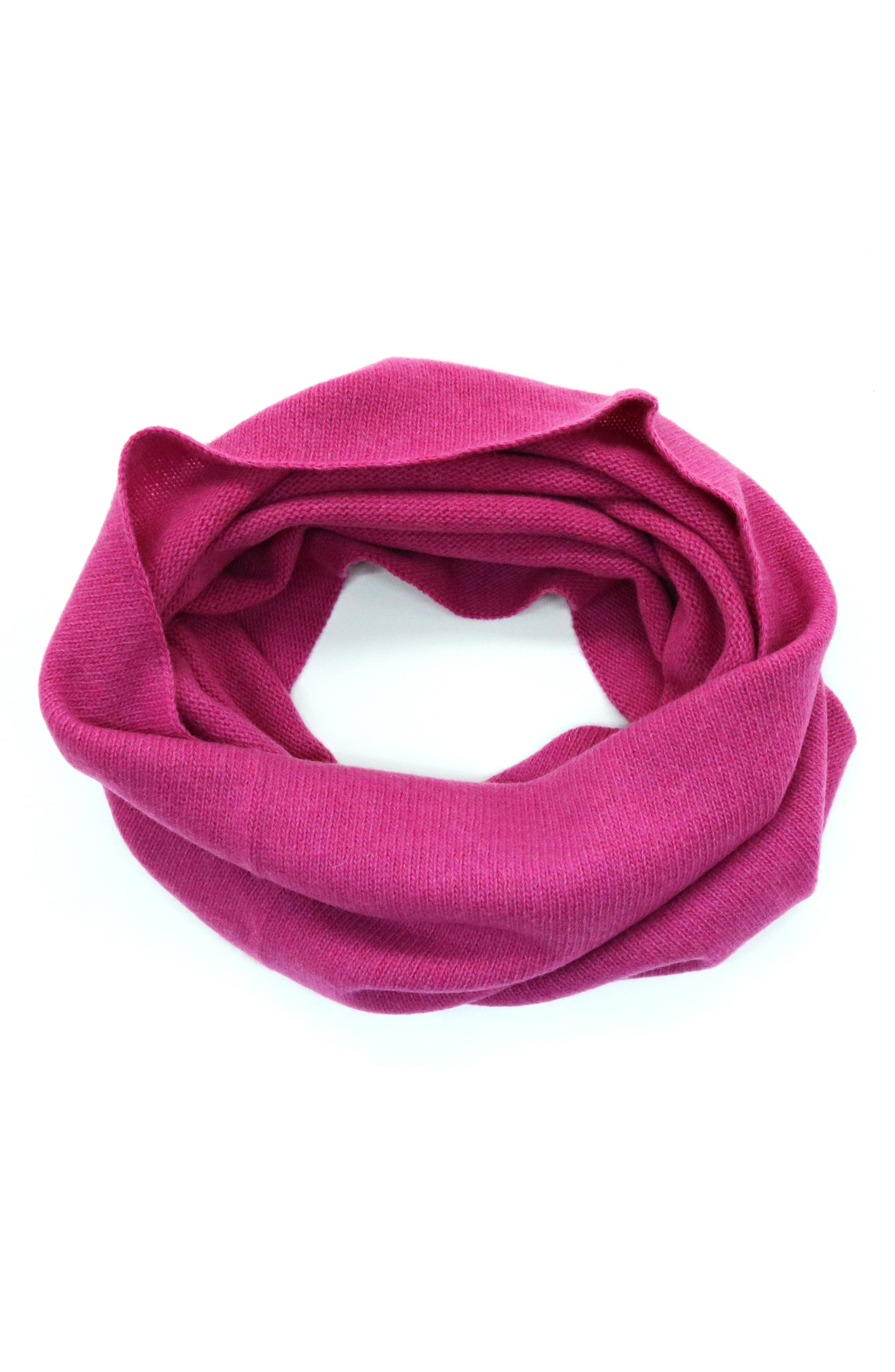 Portolano Cashmere Neck Warmer In Purple
