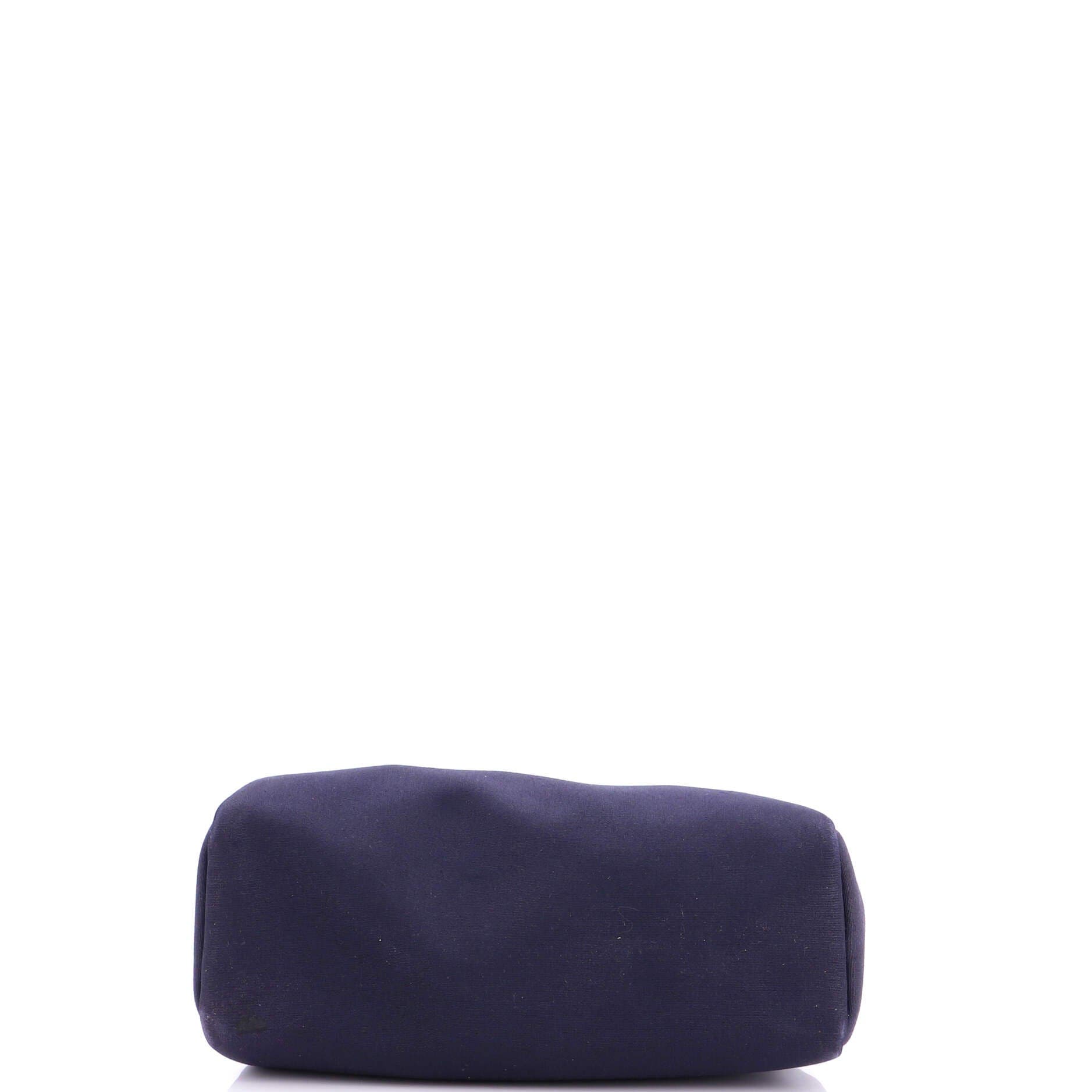 Pre-Owned Hermes Herbag Toile and Leather PM, Alternate, color, Bleu Indigo