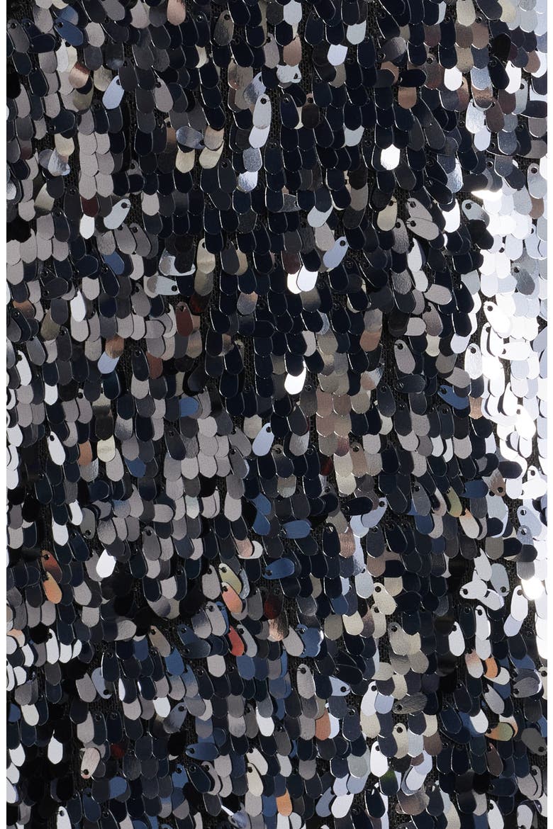 Sequin Shift Dress, Alternate, color, METAL COMBO